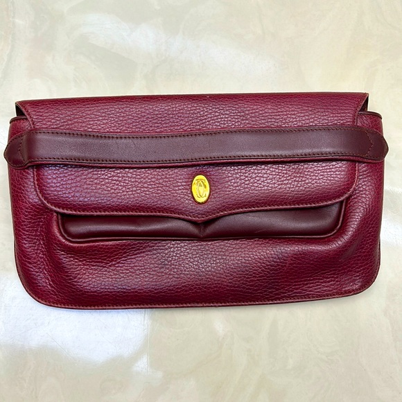 Cartier Handbags - Authentic Cartier clutch handbag purse